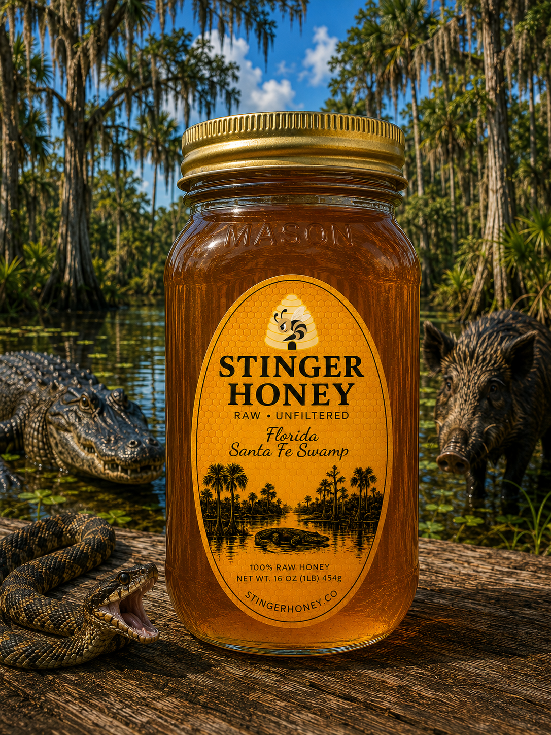 Florida Santa Fe Swamp Raw Honey